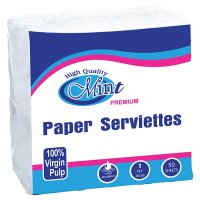 PAPER SERVIETS FLORAL